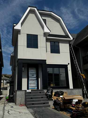 Stucco project East Flatbush Brooklyn
